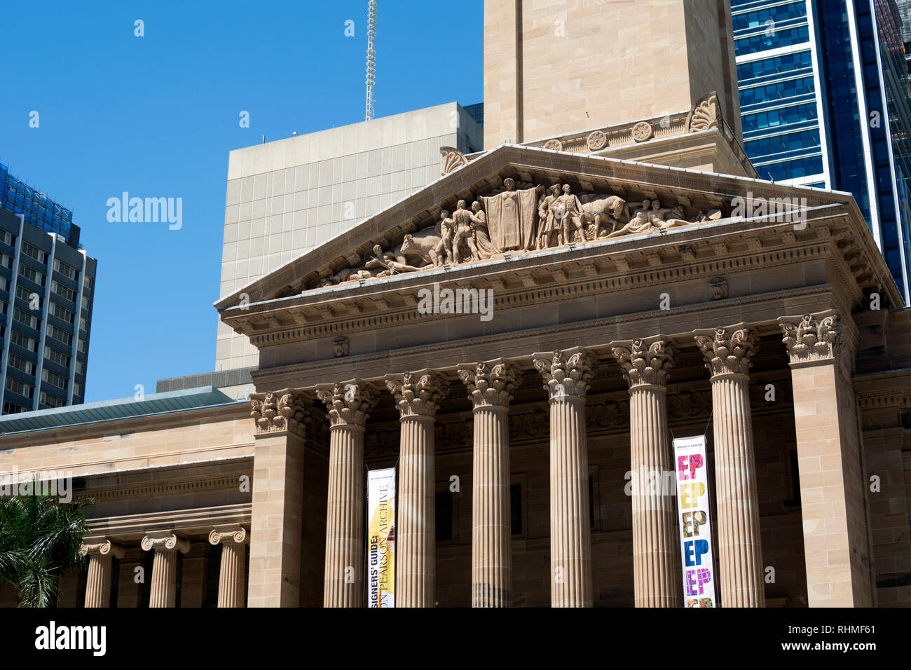 Municipio, Brisbane, Queensland, Australia Foto Stock