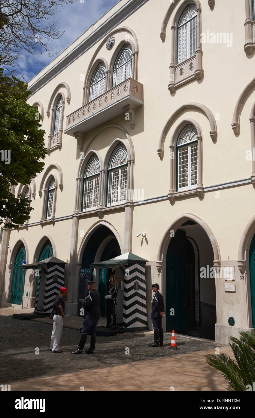 Il repubblicano Guardia Nazionale Museo (Museu Guarda Nacional Republicana), nella zona del Chiado di Lisbona, Portogallo. Foto Stock