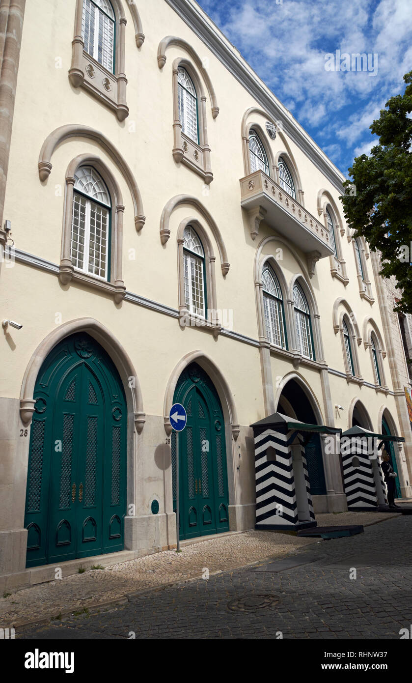 Il repubblicano Guardia Nazionale Museo (Museu Guarda Nacional Republicana), nella zona del Chiado di Lisbona, Portogallo. Foto Stock