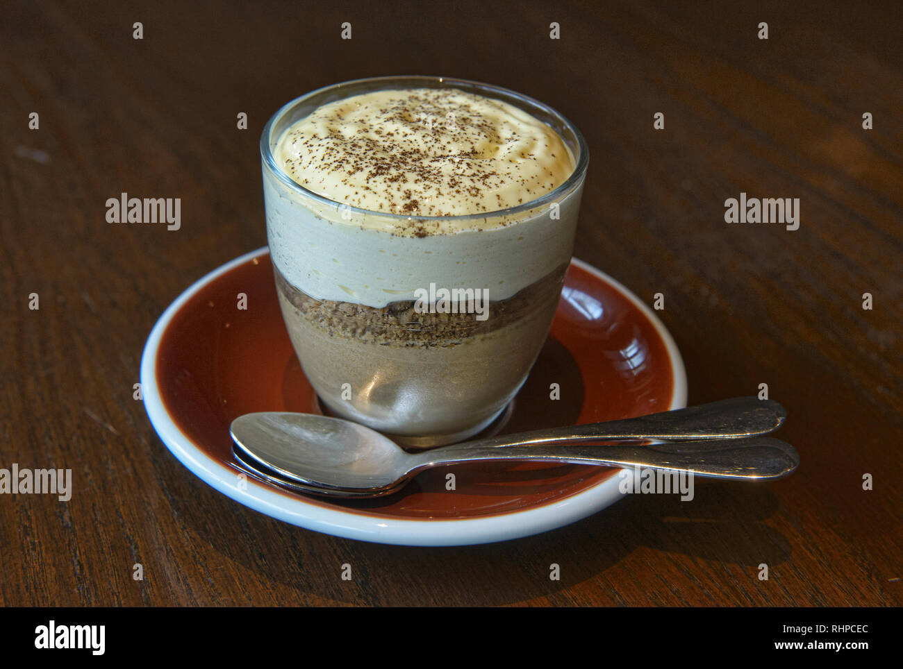 Hanoi uovo caffè presso un ristorante a Bangkok, in Thailandia Foto Stock