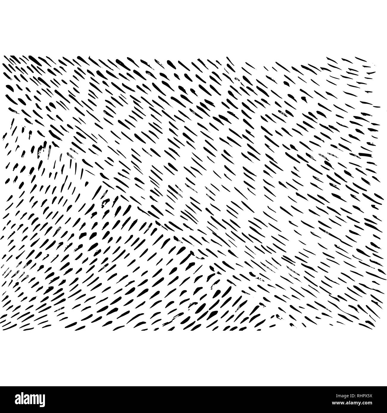 Inchiostro pattern grunge. Disegnato a mano sullo sfondo della spazzola. Illustrazione Vettoriale. Illustrazione Vettoriale