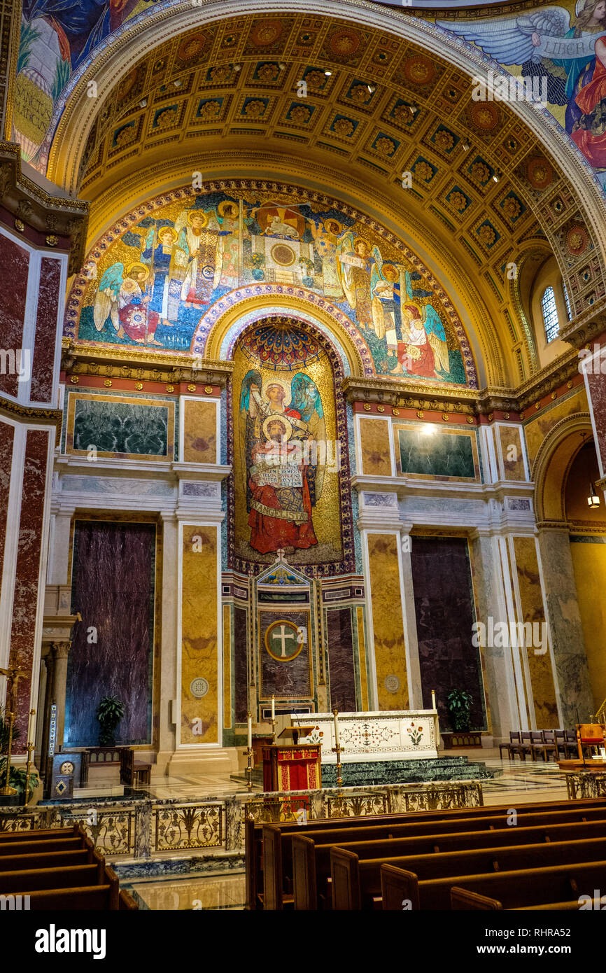 Cattedrale di San Matteo apostolo, 1725 Rhode Island Ave NW, Washington DC Foto Stock