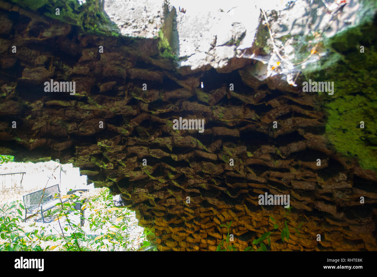 Coketown forno a coke rovine, Thomas, West Virginia Foto Stock