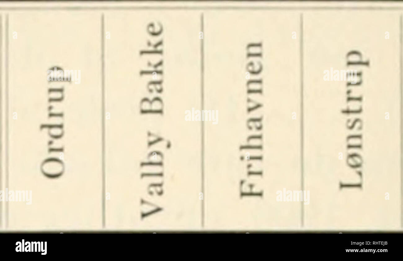 . Bidrag til Danmarks tertiaere og diluviale flora. Paleobotanica -- Danimarca; Paleobotanica --; Terziario paleobotanica -- quaternario. 118 Rav-Pindelag.. Il Taxus baccata Almis glutinosa Atriplex sp Batrachium sp Brasenia purpurea Carex sp Carpinus betulus Ceratophyllum demersum cf. submersum Chenopodium sp C.la&lt;l i nm mar isens Comurum palustre Connis sanguinea Corylus avellana Empetrum nigrum Hippuris vulgaris Hydrocharis morsus ranae . . Menyanthes trifoliata Myriophyllum spicatum Najas marina Oenanthe phellandrium Potamogeton spp PotentilUi anserina Ranunculus cfr. flammula â repens Rubus idÃ¦us Foto Stock