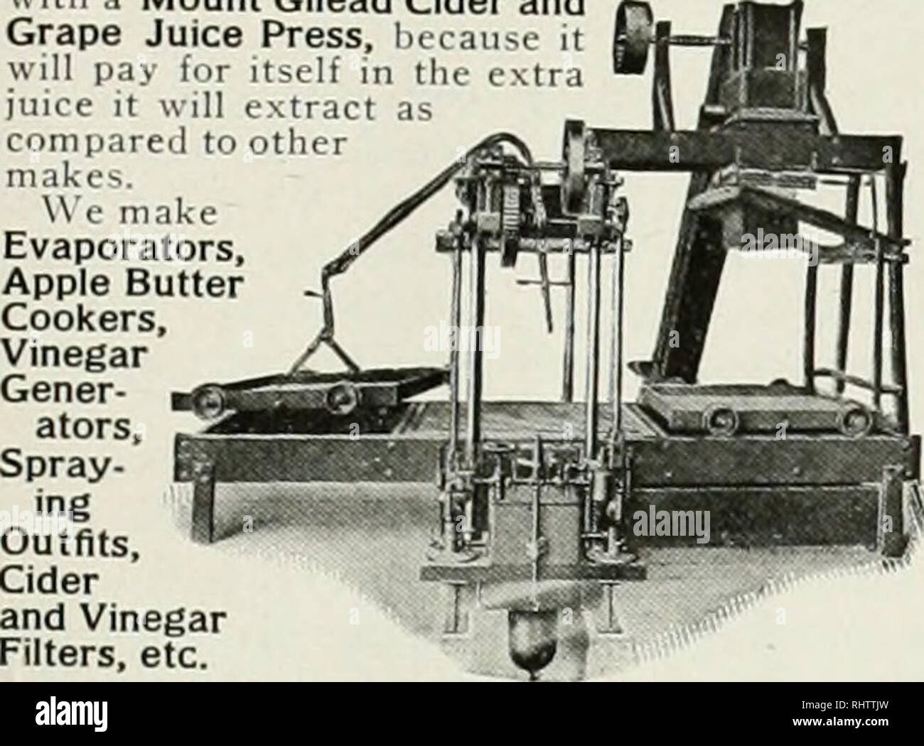 . Frutti migliori. Frutti-coltura. 1914 grandi profitti nel sidro di affari con un monte di Galaad sidro succo d'uva premere, hecan- pagherà ior stessa nel succo di c sarà estratto come rispetto ad altre marche. e. Inviare lor Catalogo la pressa idraulica MFG. CO. 60 Lincoln Avenue, a monte di Galaad. Ohio Costa Pacitic itepresentatives: BERGER &AMP; CARTEH CO.. 5O4-;J06 Mission Street, !^un Frant-isco. California grasso WHITTIER COBURN CO. S.F. Suola MFRS. Hood River vivai hanno per la prossima stagione una linea completa di Vivaio Newtown e Spitzenberg prop- agated dal cuscinetto selezionato alberi. Effettuare n Foto Stock