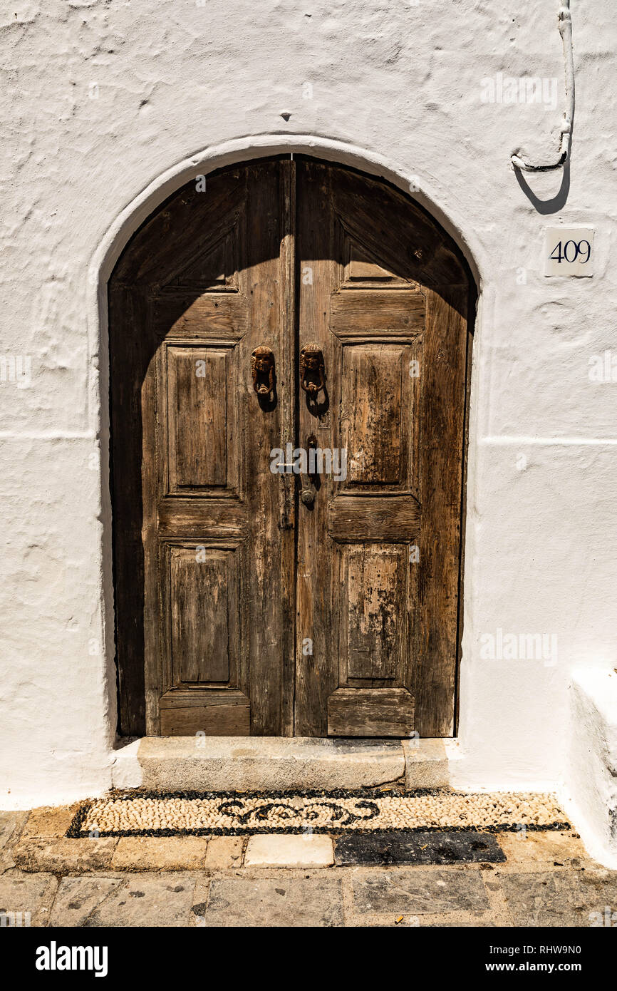 Anfiteatro di Lindos Ville e Appartamenti - Lindos ville di lusso Foto Stock