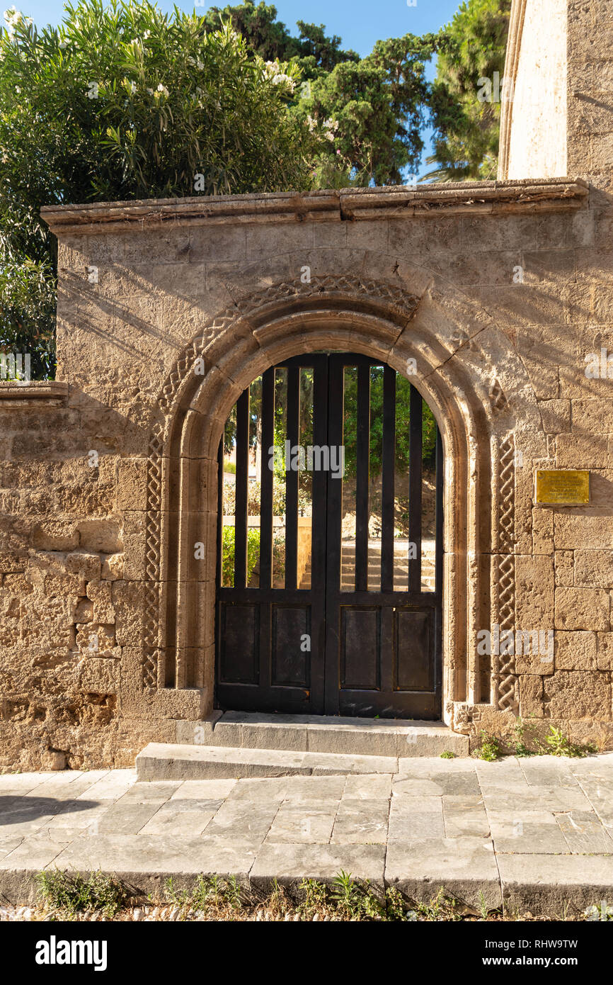 Mar Egeo istituto di diritto del mare e diritto marittimo Foto Stock