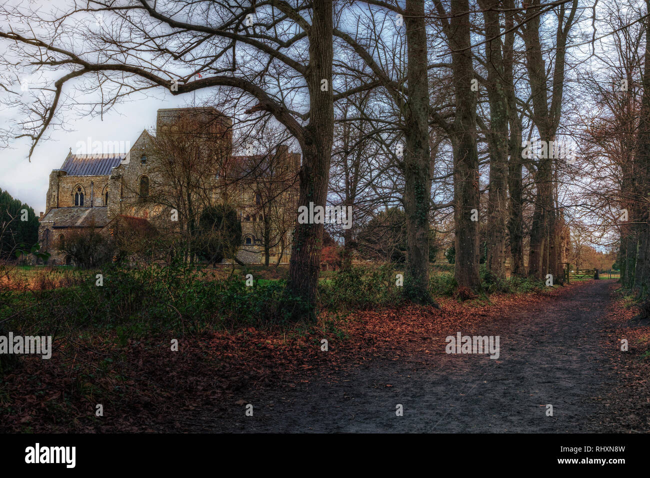 Ospedale di Santa Croce, Winchester, Hampshire, Inghilterra, Regno Unito Foto Stock