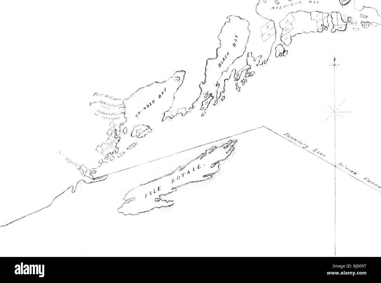 . Rapport du comité spécial sur les îles de La Magdeleine [microforme] : et sur la partie ouest de cette provincia au-dessus du lac Huron. Pêches; Pêches; Pesca; pesca. ^/i ^^ / I" ,/M'" N.,'®?^ '"W-. Si prega di notare che queste immagini vengono estratte dalla pagina sottoposta a scansione di immagini che possono essere state migliorate digitalmente per la leggibilità - Colorazione e aspetto di queste illustrazioni potrebbero non perfettamente assomigliano al lavoro originale. Québec : J. Lovell Foto Stock