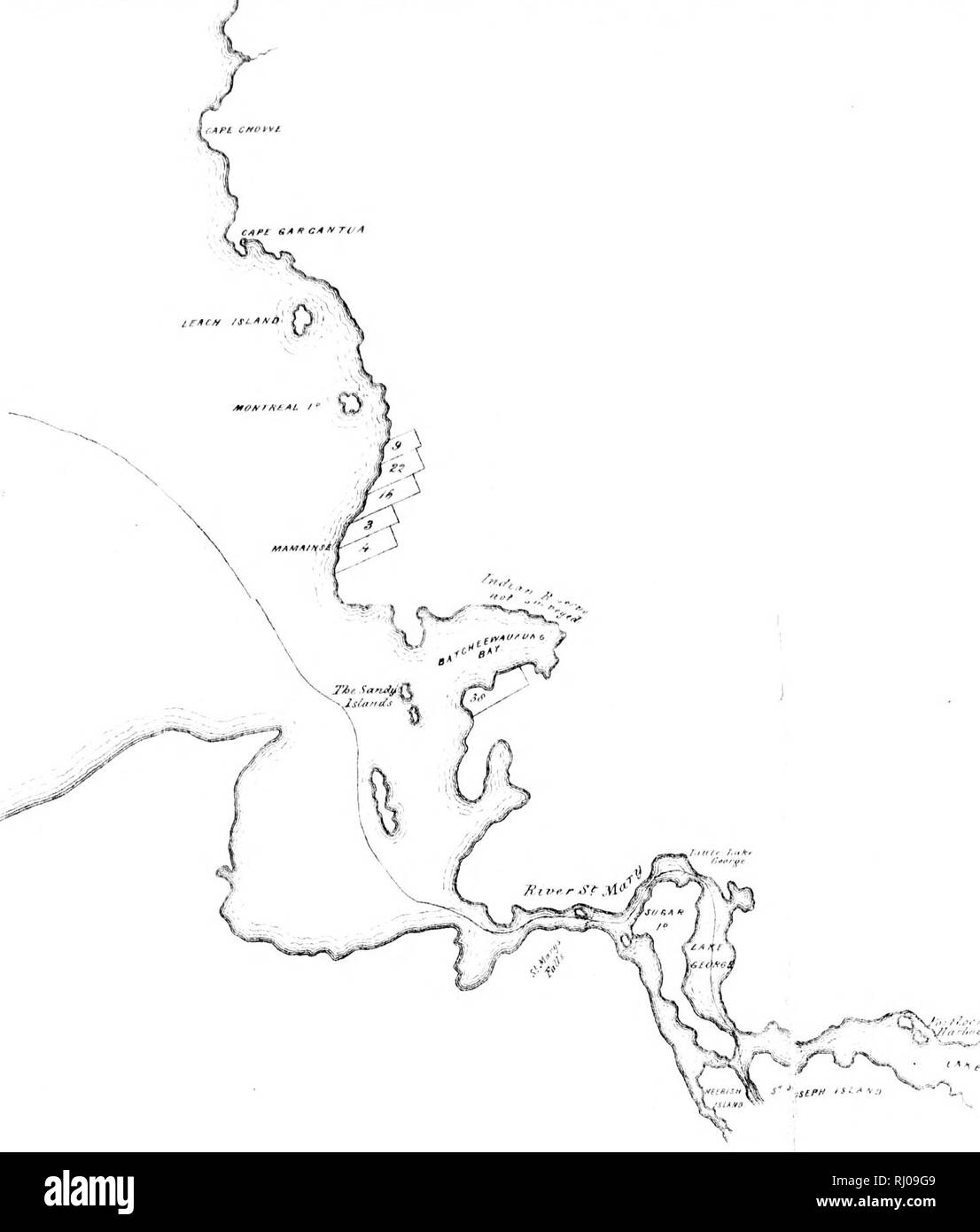 . Rapport du comité spécial sur les îles de La Magdeleine [microforme] : et sur la partie ouest de cette provincia au-dessus du lac Huron. Pêches; Pêches; Pesca; pesca. . Si prega di notare che queste immagini vengono estratte dalla pagina sottoposta a scansione di immagini che possono essere state migliorate digitalmente per la leggibilità - Colorazione e aspetto di queste illustrazioni potrebbero non perfettamente assomigliano al lavoro originale. Québec : J. Lovell Foto Stock