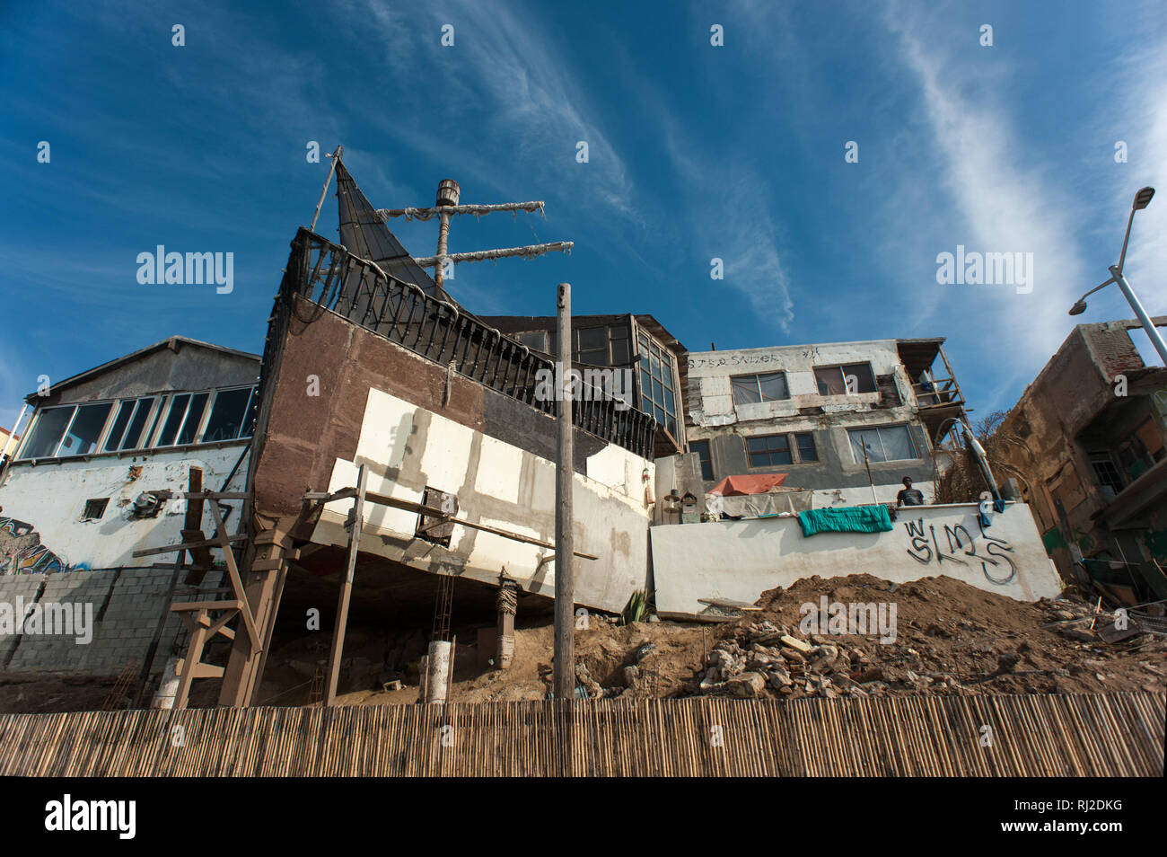 Tijuana, Messico: Playas. Foto Stock