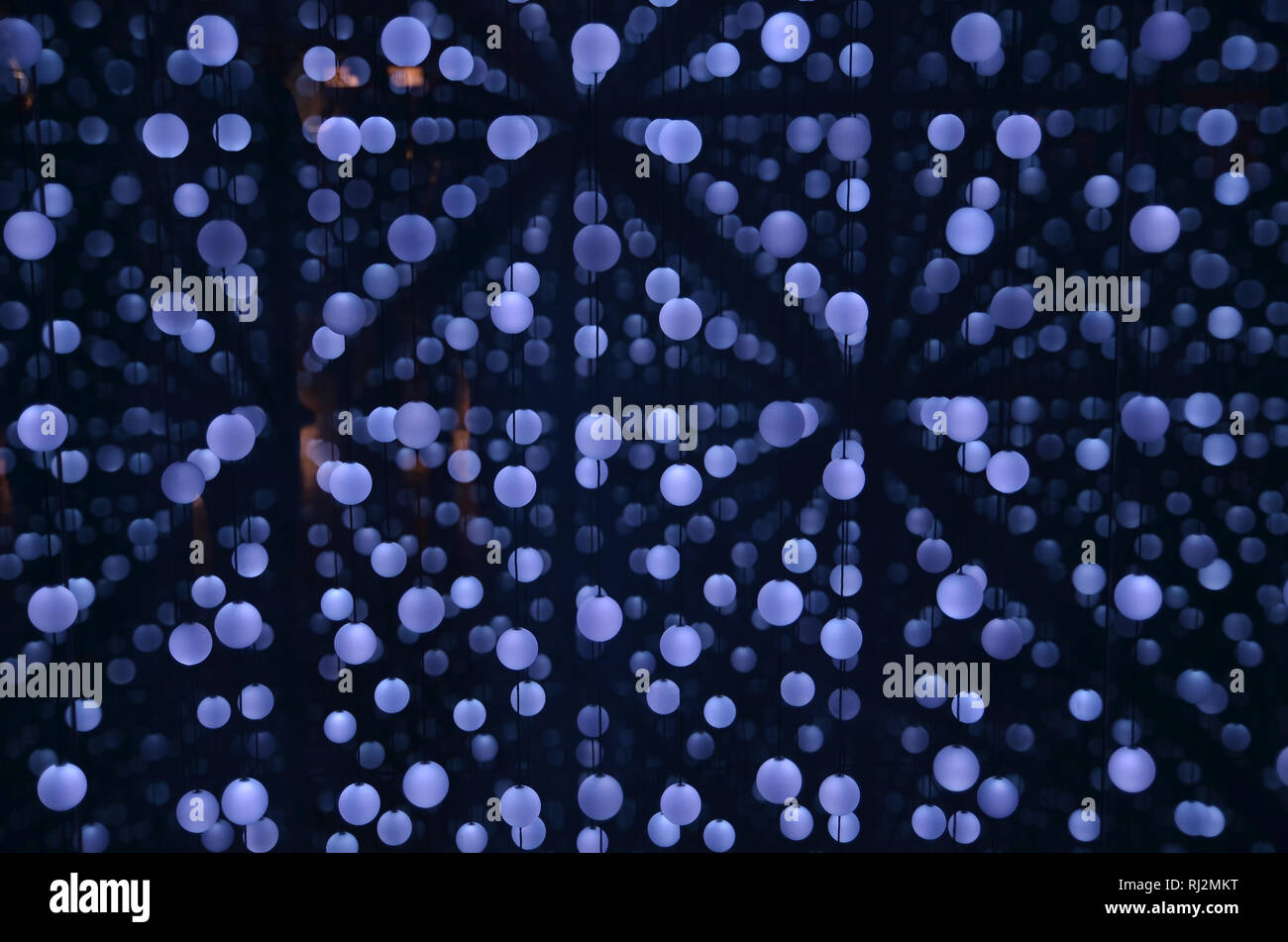 ,Sfondo bokeh,spie Foto Stock