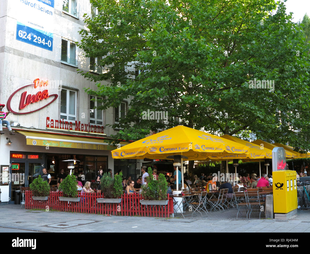 Deutschland, Oberbayern, M?nchen, Schwabing, Leopoldstra?e, ristorante, Foto Stock