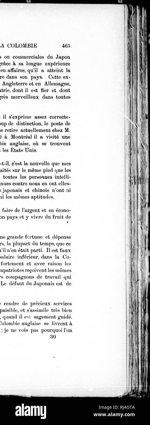 . Les poissons d'Eau Douce du Canada [microforme]. Poissons; Poissons d'Eau Douce; pesci Pesci freschi-l'acqua. ). ,1. MlNN. Â L'xi.staut t'ii )iK, Par Ã¢pretÃ© ir leur haljik'tÃ© le possesso (linniÃ©e, et se nvenue lien- Westuiiust-t^r ux-Uouu'es nus es tniviuix. la laiiDuais uiiu inents, l'houd- uveriHjnient ilu mes nul giace et 'Uiarciuable 'lu leciale. riale japonaise enient niÃ¨lÃ© Ã¹ LES SALMONIDES DE LA COLOMBIE toutes les grandes entreprises financiÃ¨res ou commerciales du Japon depuis prÃ¨s de trente ans, et c'est un peu j^rÃ¢ce Ã sa longue expÃ©rience des coutumes occidentales, en Foto Stock