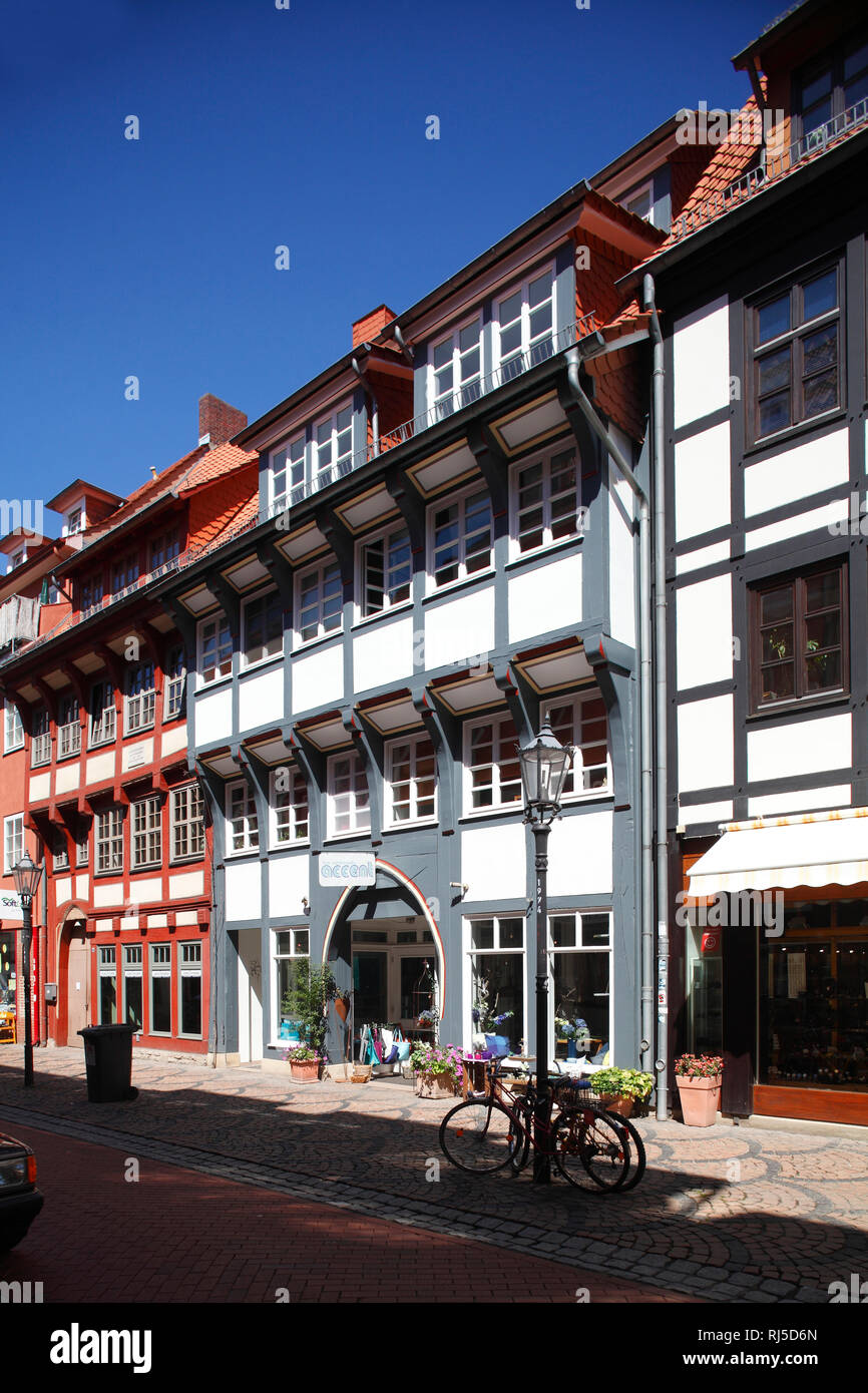 Goettingen : Historisches Fachwerkhaus in der Johannisstraße Foto Stock