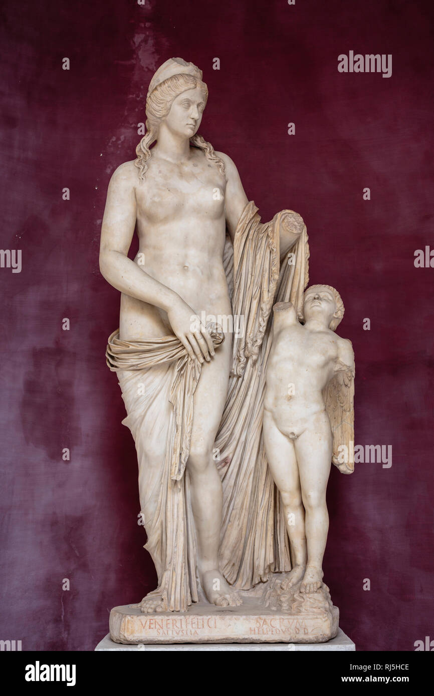 Europa, Italien, Lazio, Rom Vatikan, Venus und Armor (Vatikanische Museen) Foto Stock