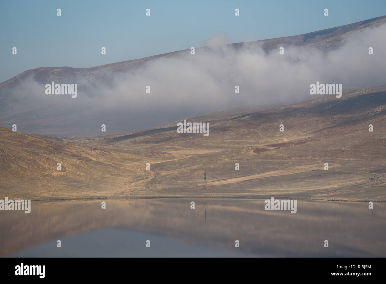 Landschaft in Georgien, Oktober 2016. Foto Stock