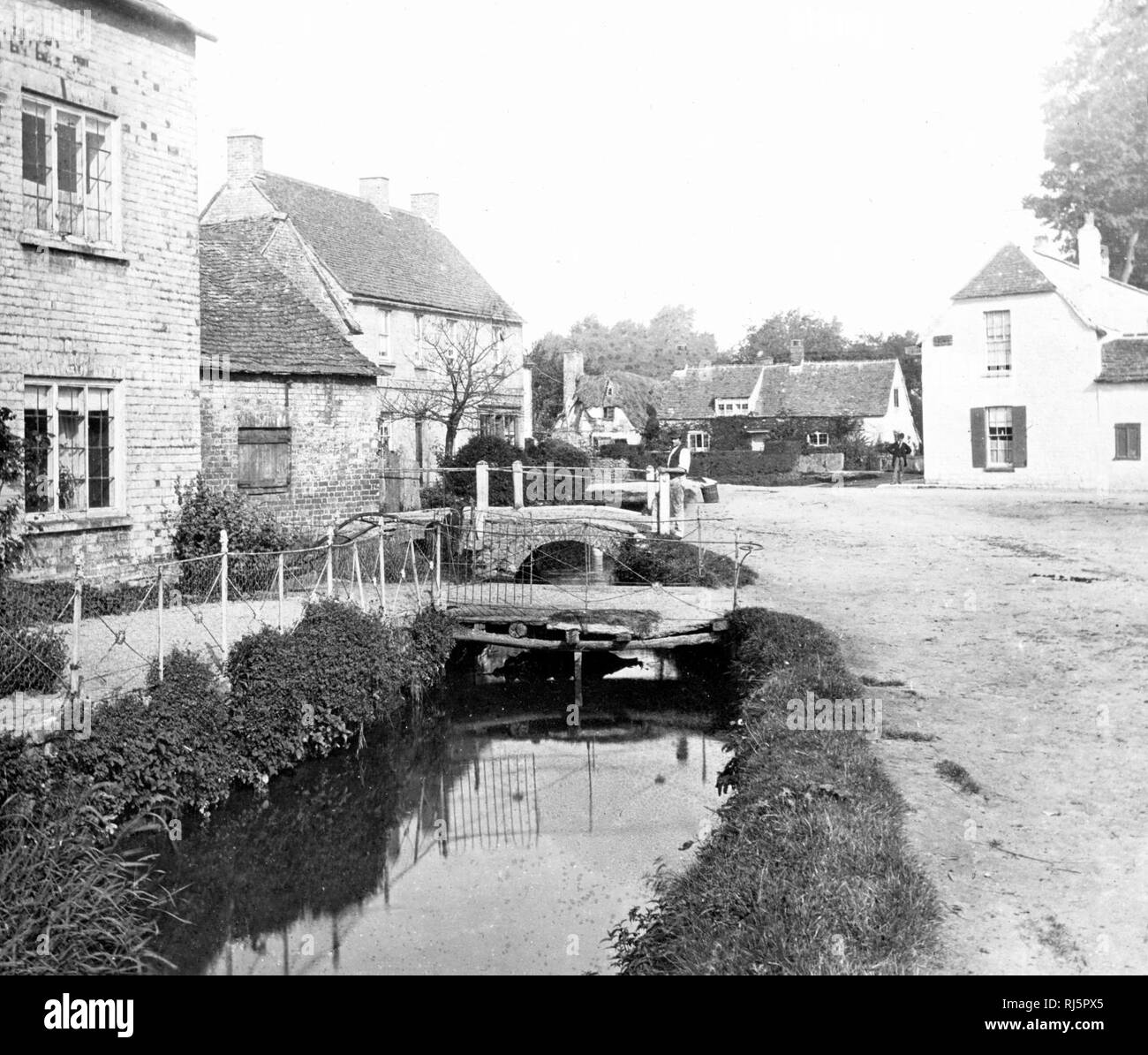 Ashton Keynes, Thames di Fiume Foto Stock