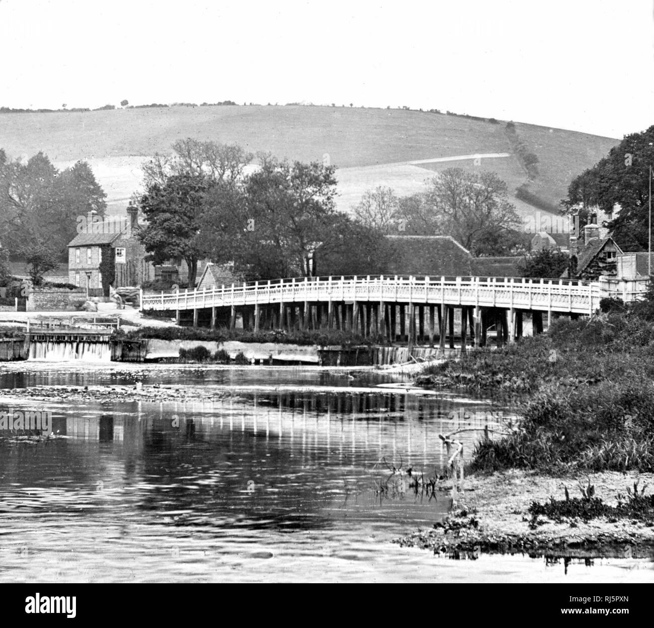 Streatley Bridge, Thames di Fiume Foto Stock