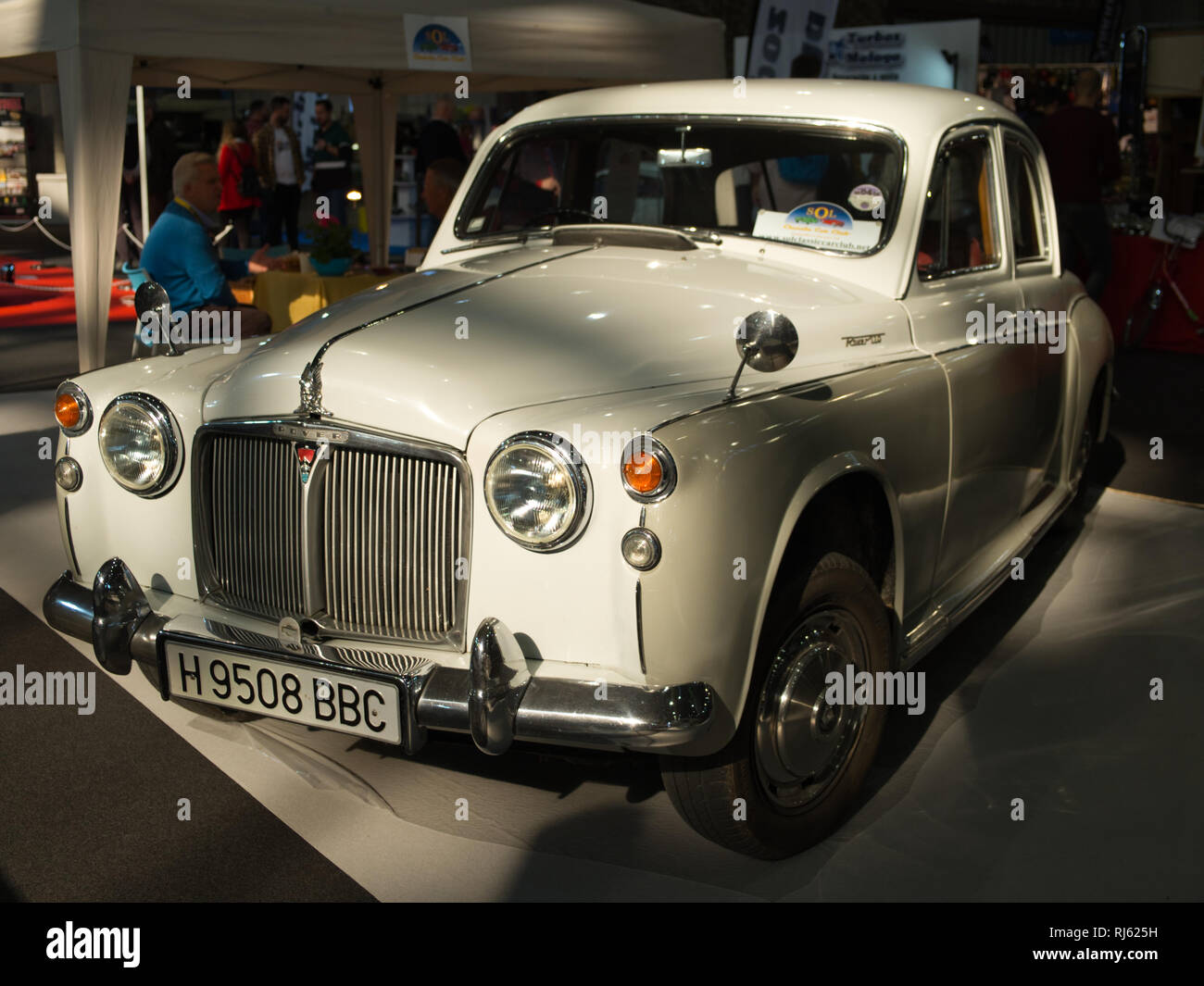 1962 Rover P4 110. Retrò Málaga 2019. Spagna. Foto Stock