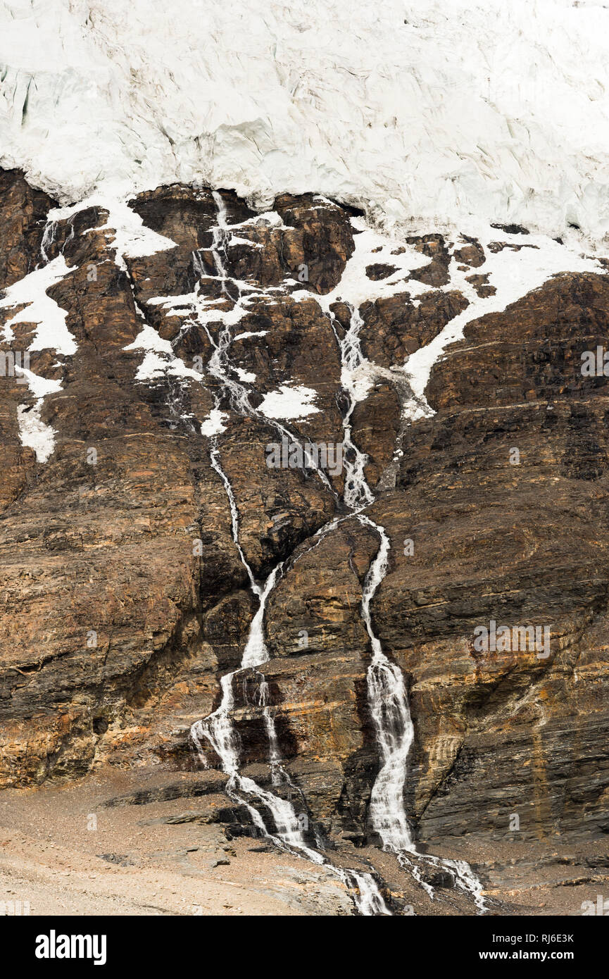 Il Tibet, der Gipfel des Noejin Kangsa mit 7223 metri Höhe Foto Stock