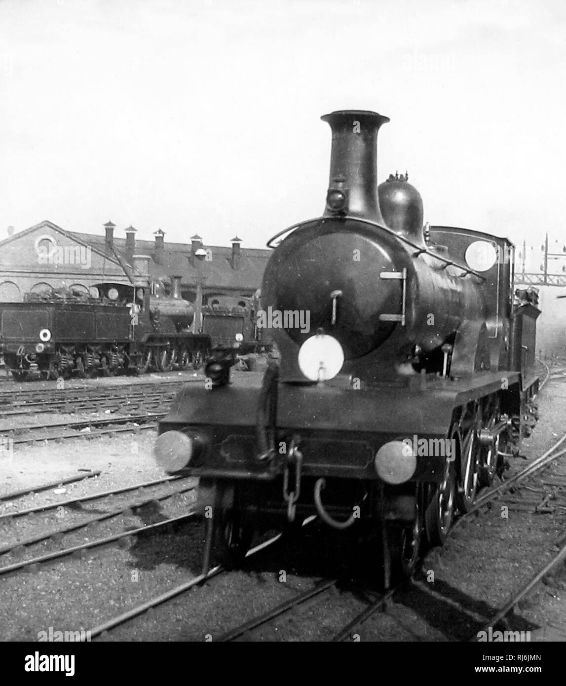 LB&SCR ferroviarie, Eastbourne Foto Stock