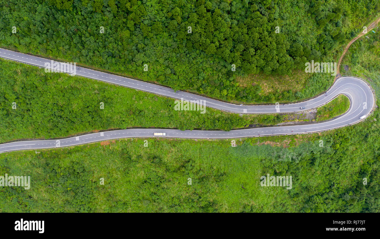 Hai Van Pass, Da Nang, Vietnam Foto Stock