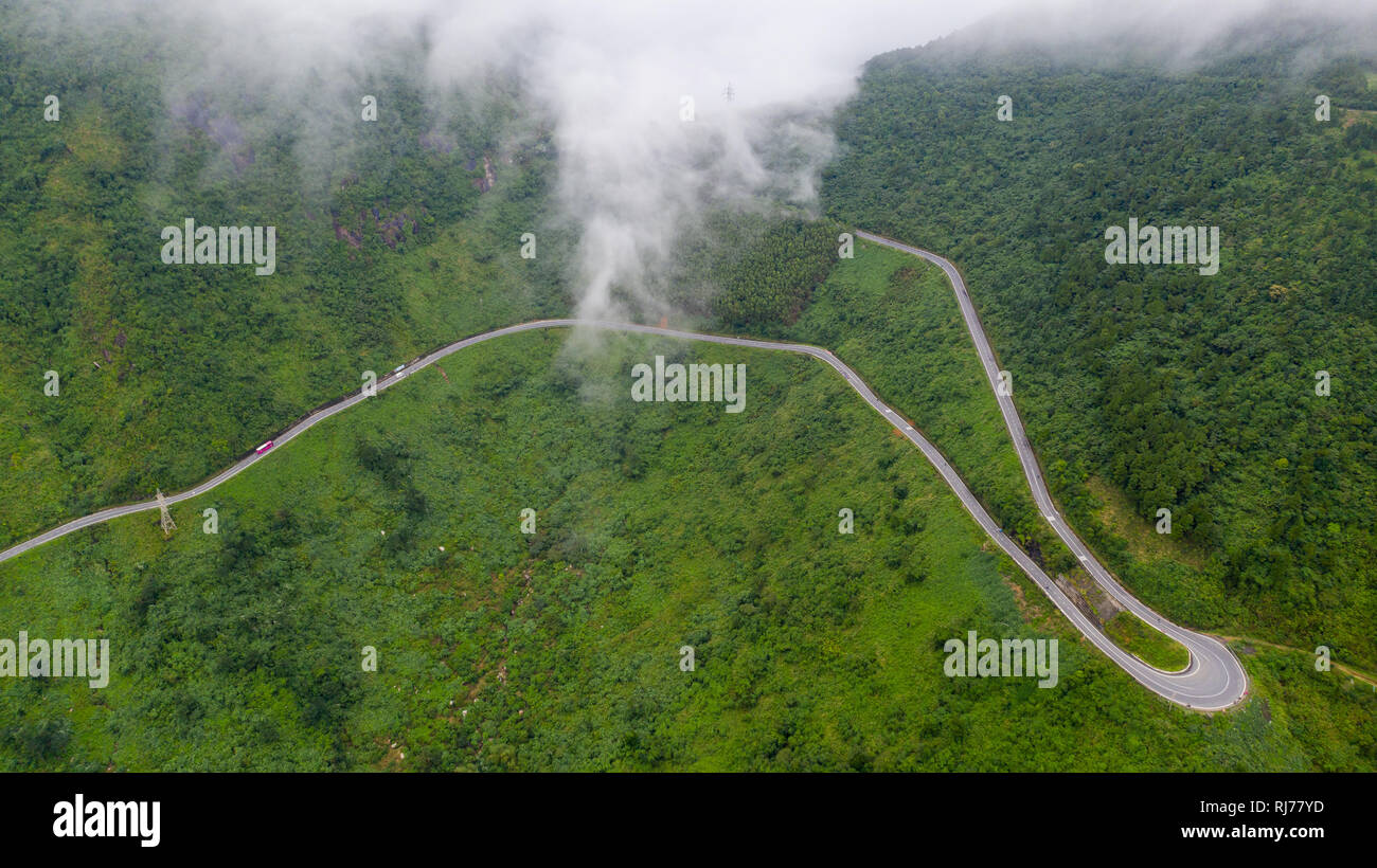 Hai Van Pass, Da Nang, Vietnam Foto Stock