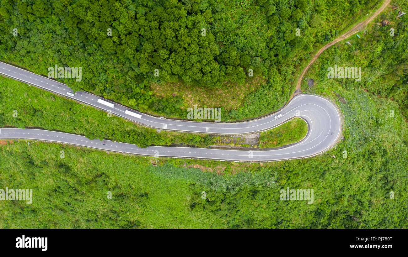 Hai Van Pass, Da Nang, Vietnam Foto Stock