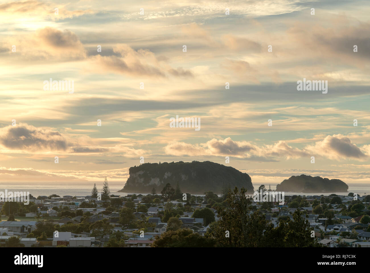 Neuseeland, Sonnenaufgang in Coromandel Foto Stock