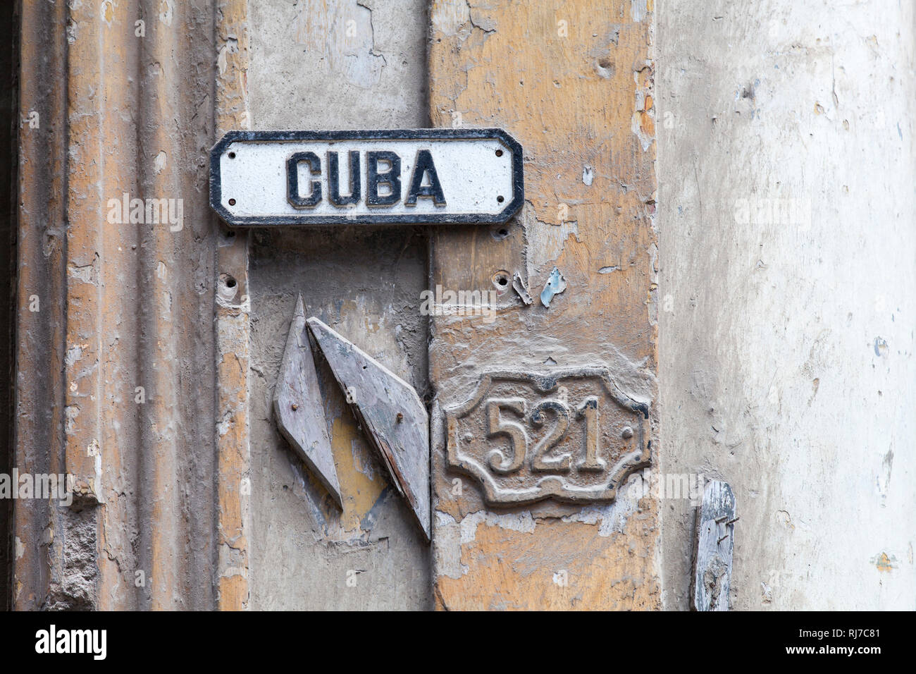 Karibik, Kuba, Cuba Havanna, La Habana Foto Stock
