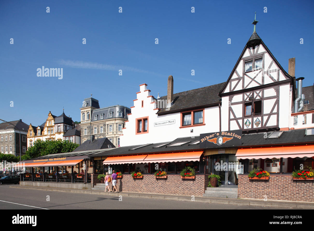 Alberghi, Gestade, Bernkastel-Kues, Renania-Palatinato, Deutschland Foto Stock