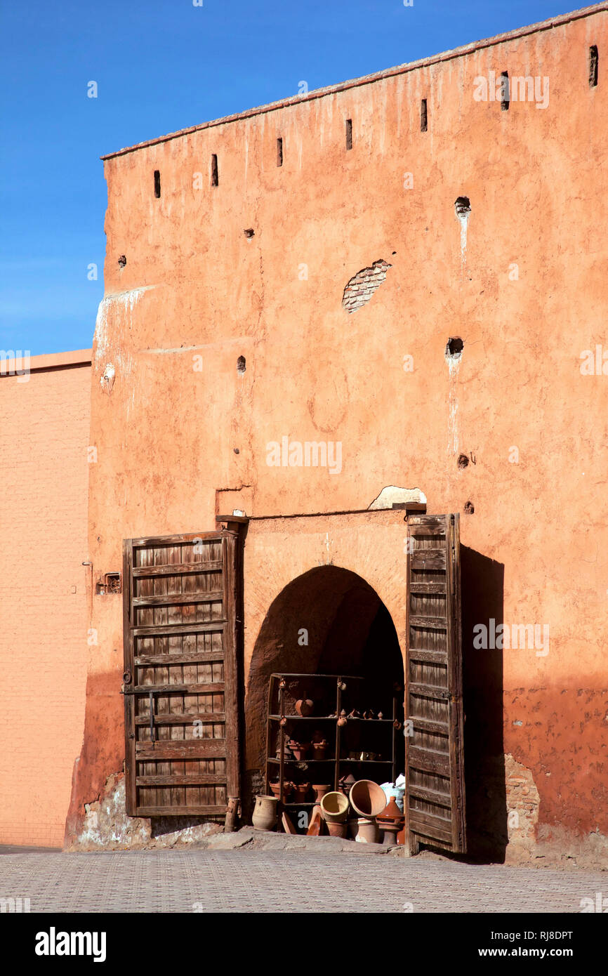 Marrakesch, Altstadt, Laden, Marokko Foto Stock