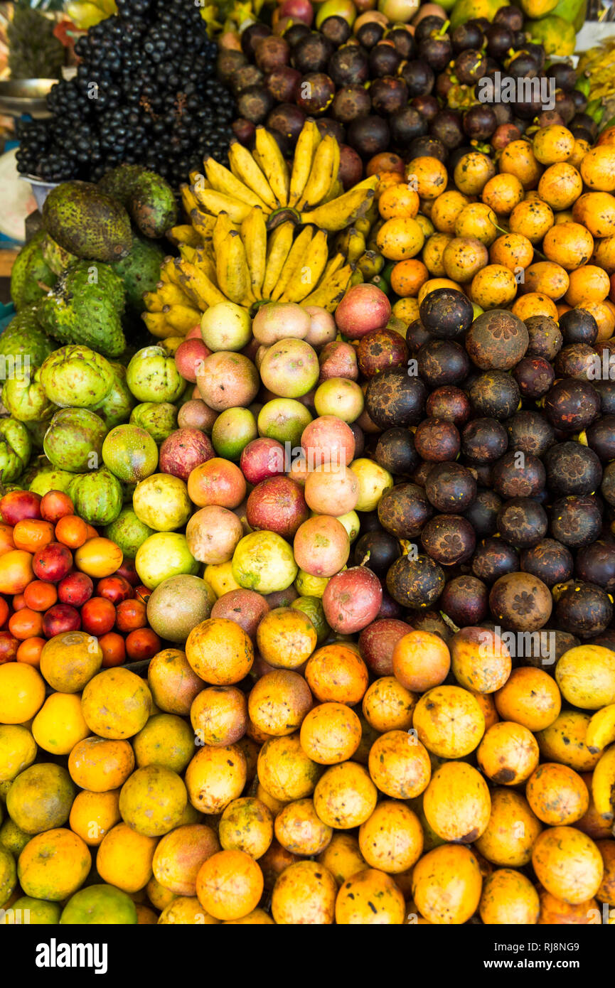 Markt, Früchte Foto Stock