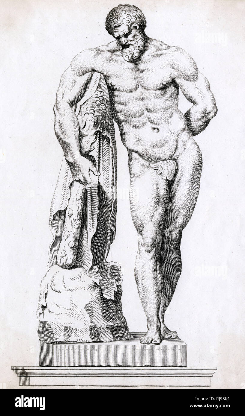 HERCULES FARNESE Foto Stock