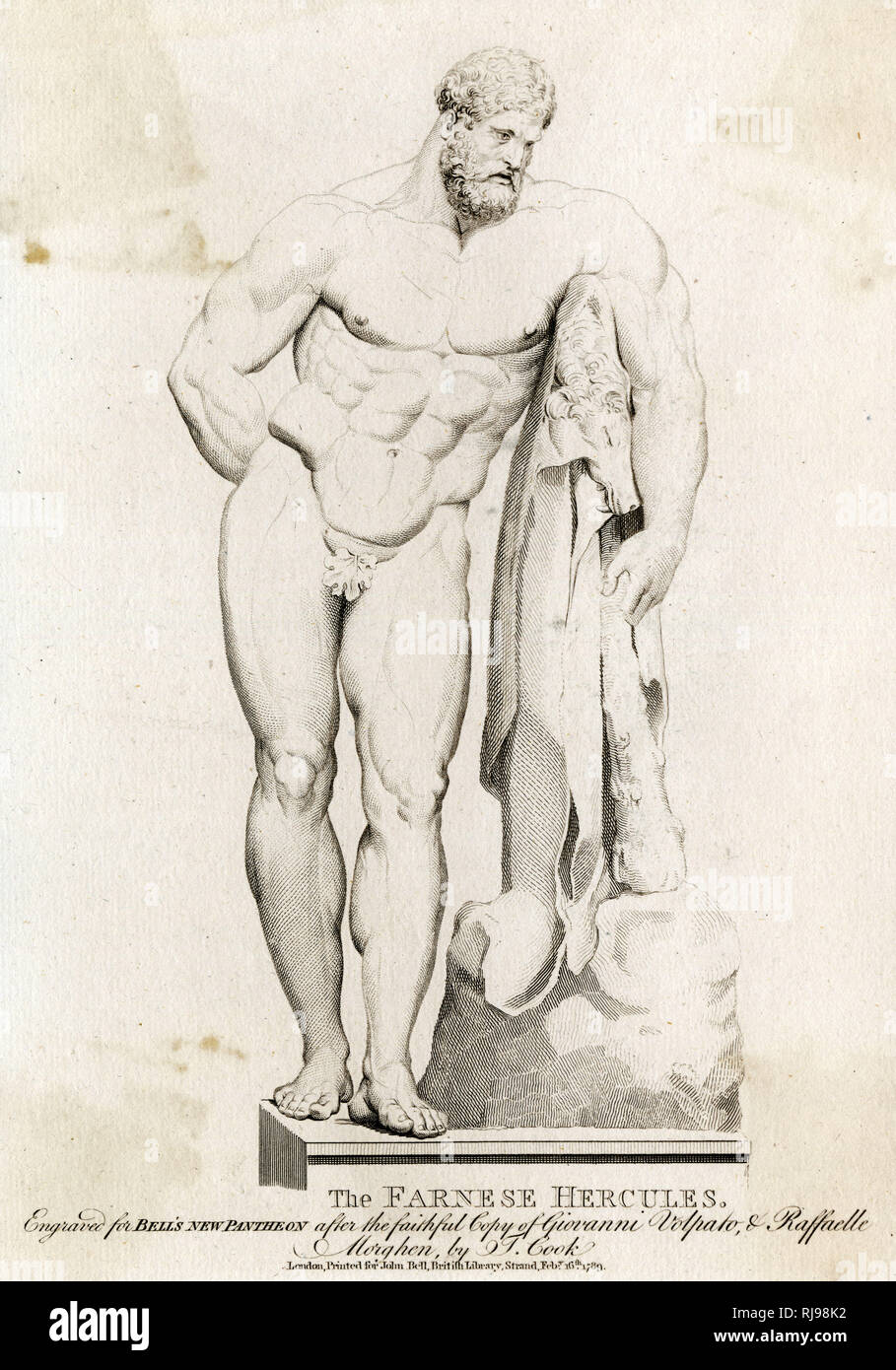 HERCULES FARNESE Foto Stock