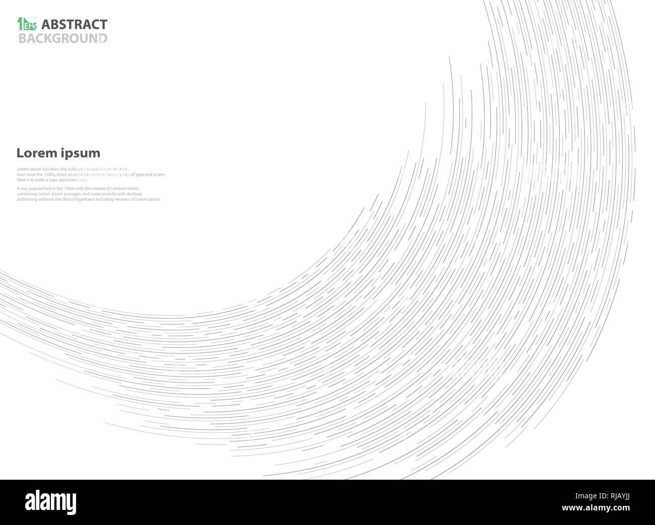 Sfondo astratto di linee stripe pattern design moderno. La decorazione per la copertina della brochure, design moderno, relazione annuale. EPS vettoriali10 Illustrazione Vettoriale