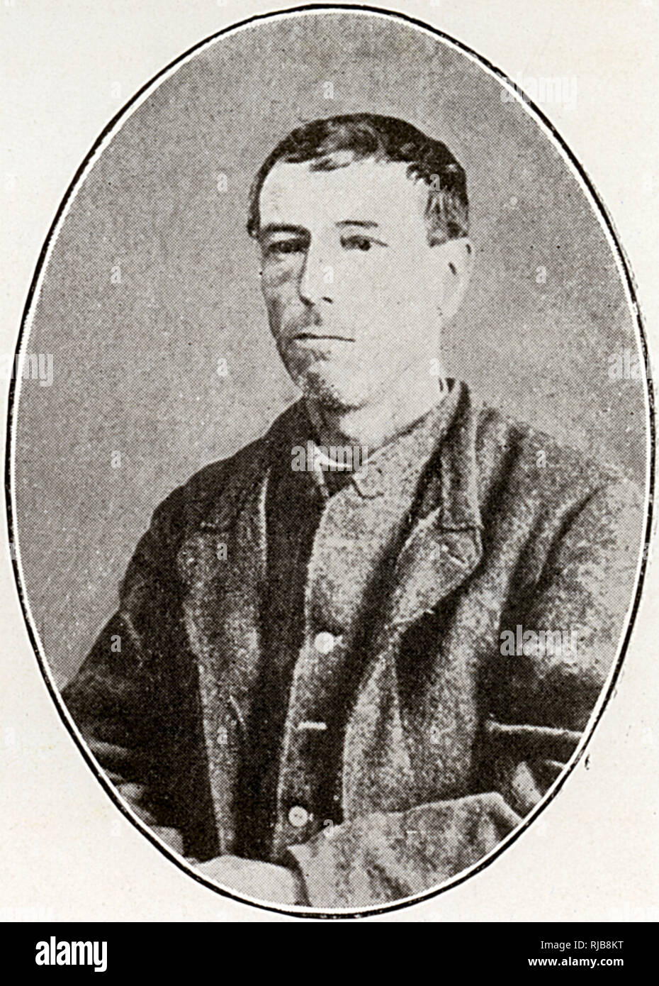 Frank Gardiner (1830-c.1882), bushranger Australiano, esiliato in California. Foto Stock