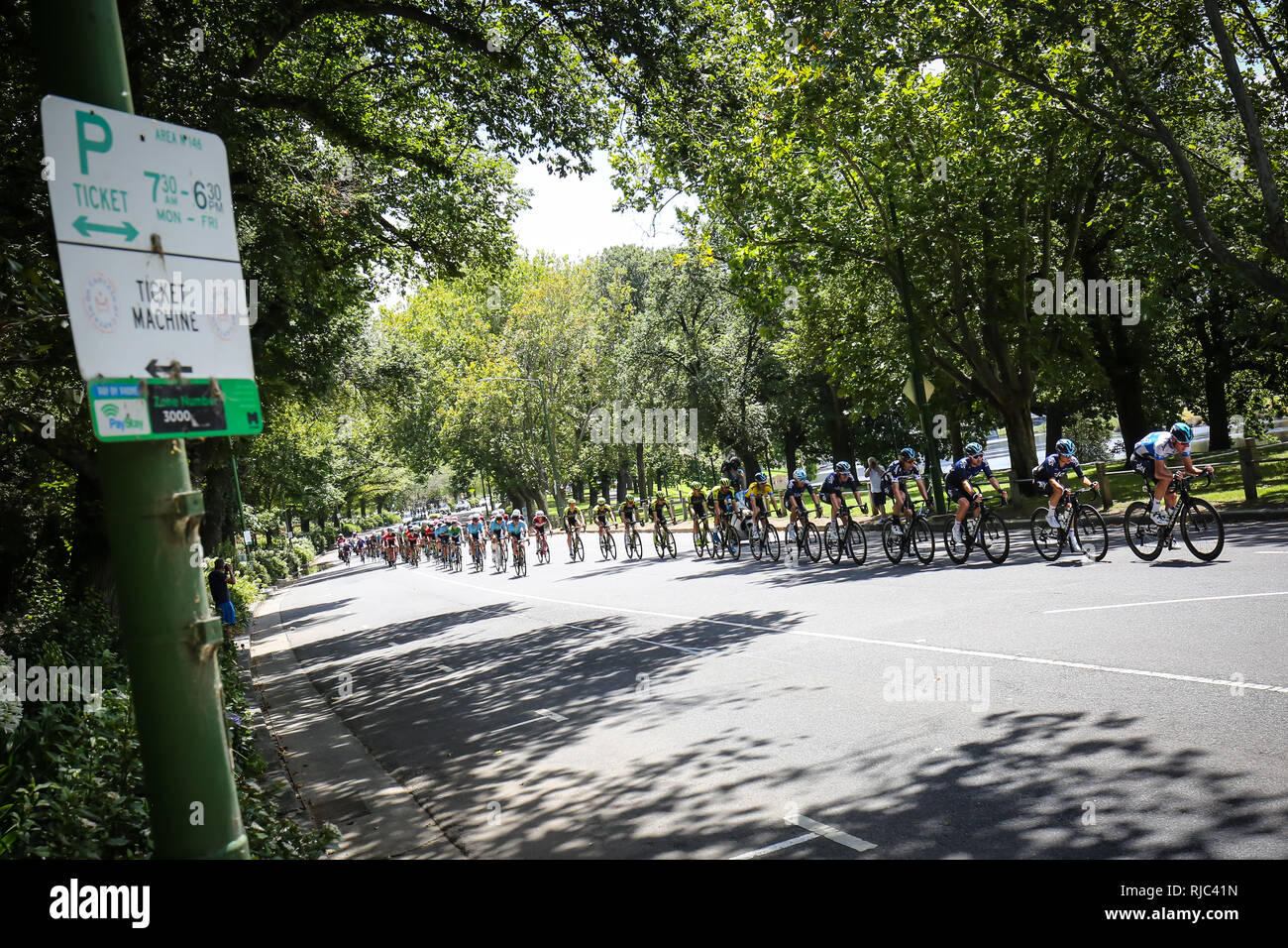 Jayco Herald Sun Tour - tappa 5 Melbourne Foto Stock