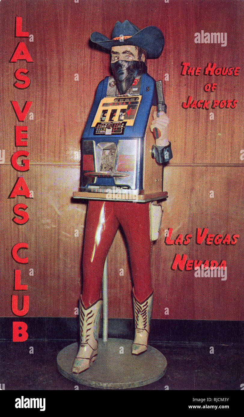 Las Vegas Club, Las Vegas, Nevada, USA Foto Stock