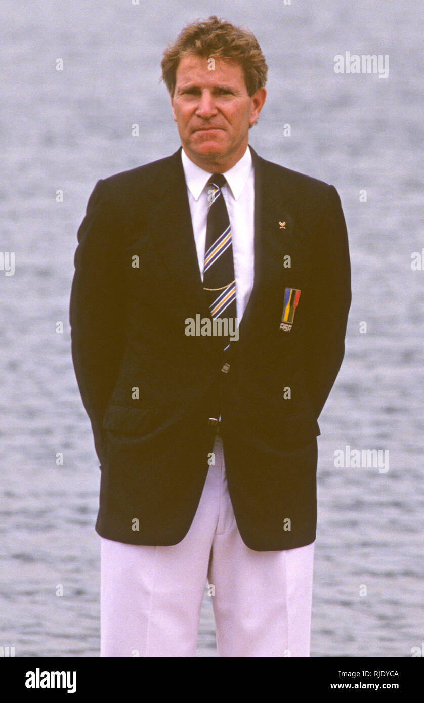 Atlanta, Stati Uniti d'America., Presidente FISA, Dennis OSWALD . 1996 Olimpico di canottaggio regata sul Lago Lanier, Georgia [Credito Pietro Spurrier/ Intersport immagini] Foto Stock