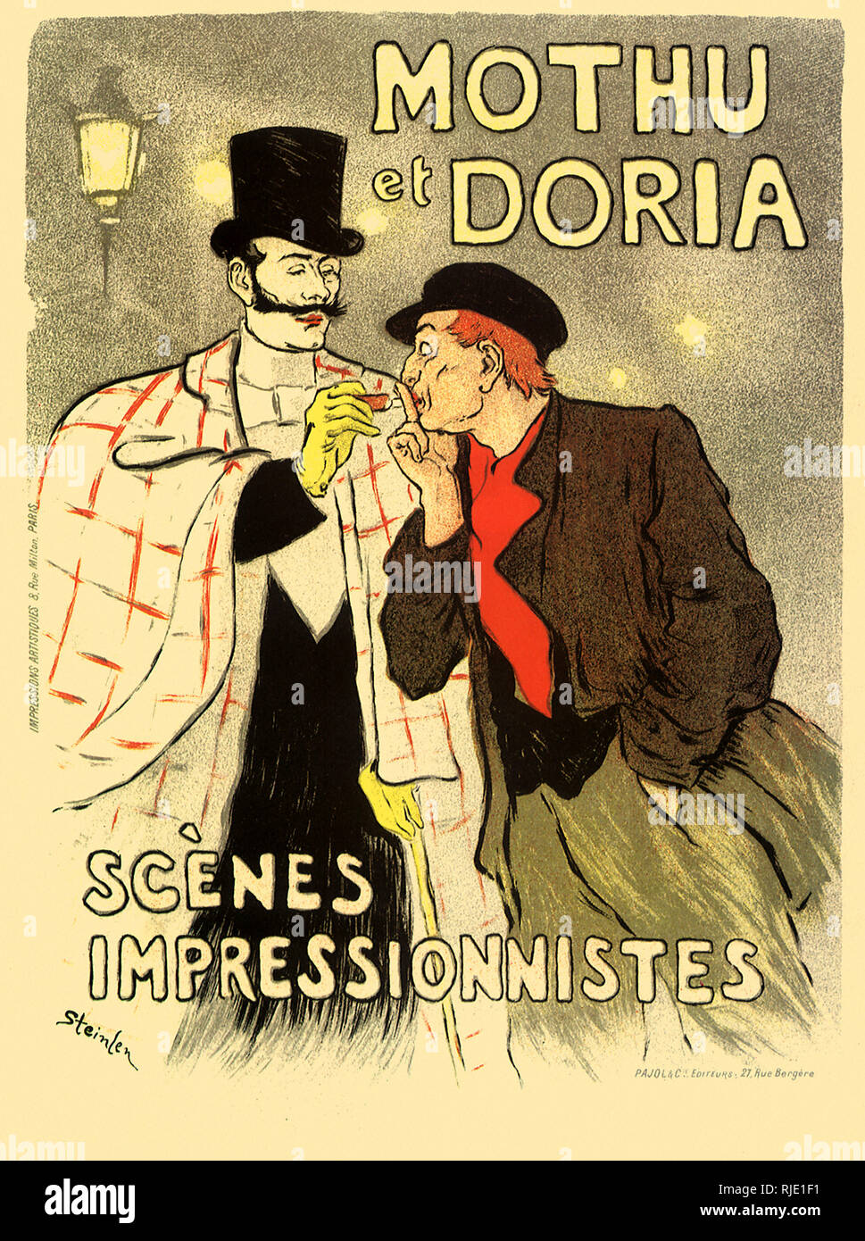 Mothu e Doria. Foto Stock