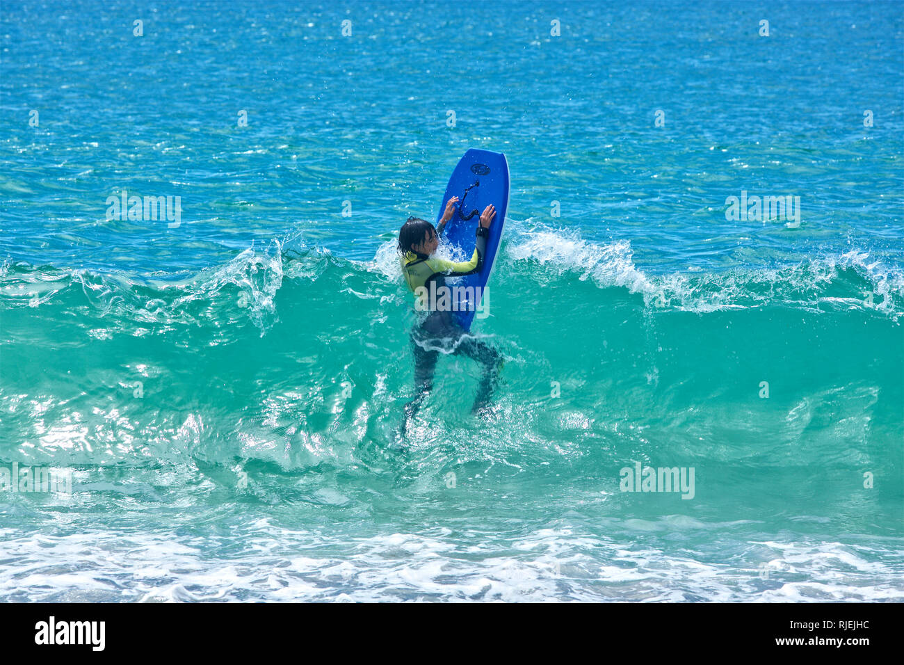 Body surf Foto Stock