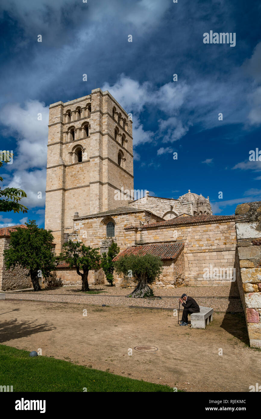 Cattedrale di Zamora Castiglia e Leon, Spagna Foto Stock