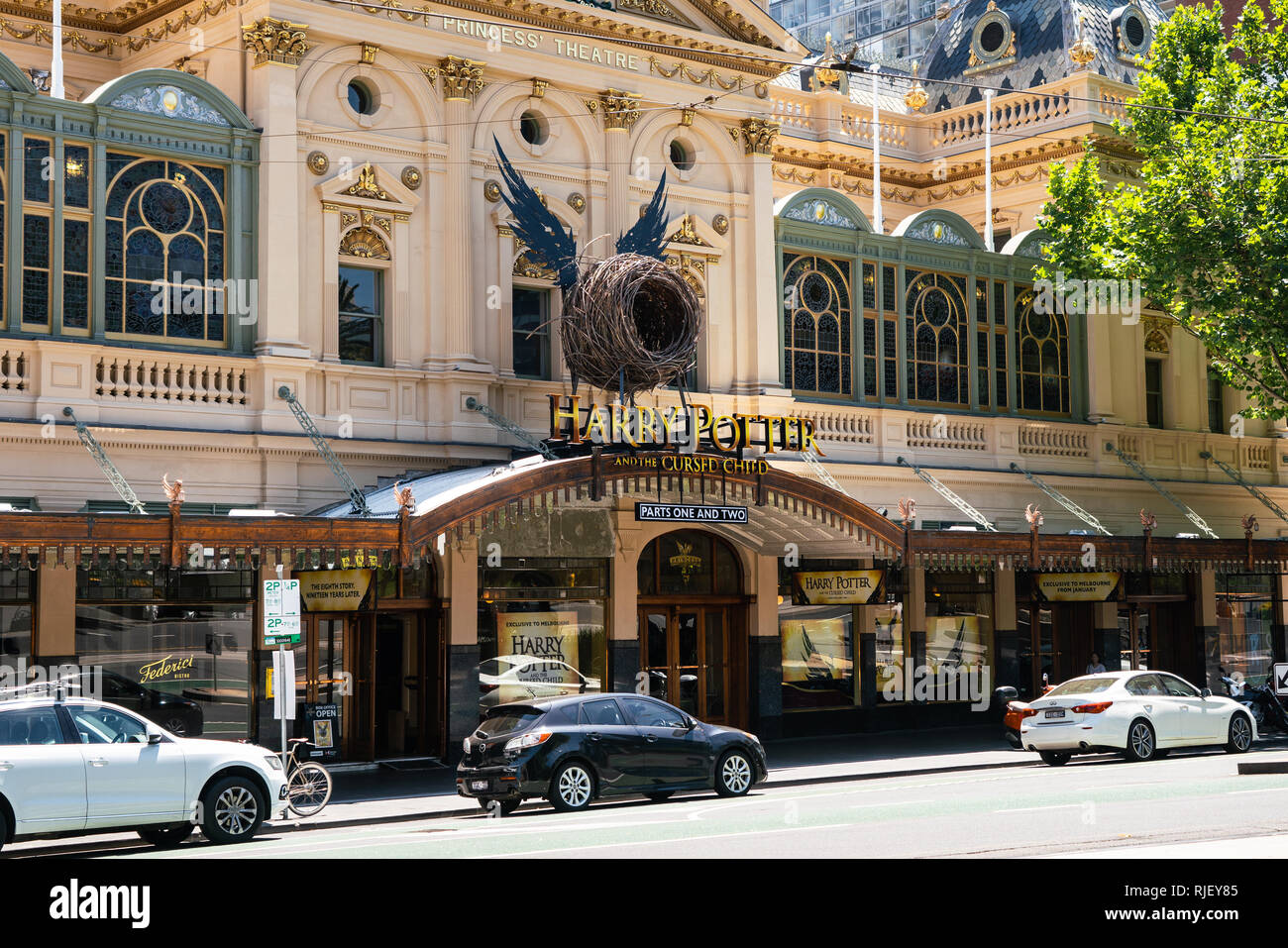 4 gennaio 2019, Melbourne Australia: Teatro Principessa con Harry Potter e il maledetto bambino gioca a Melbourne in Australia Foto Stock