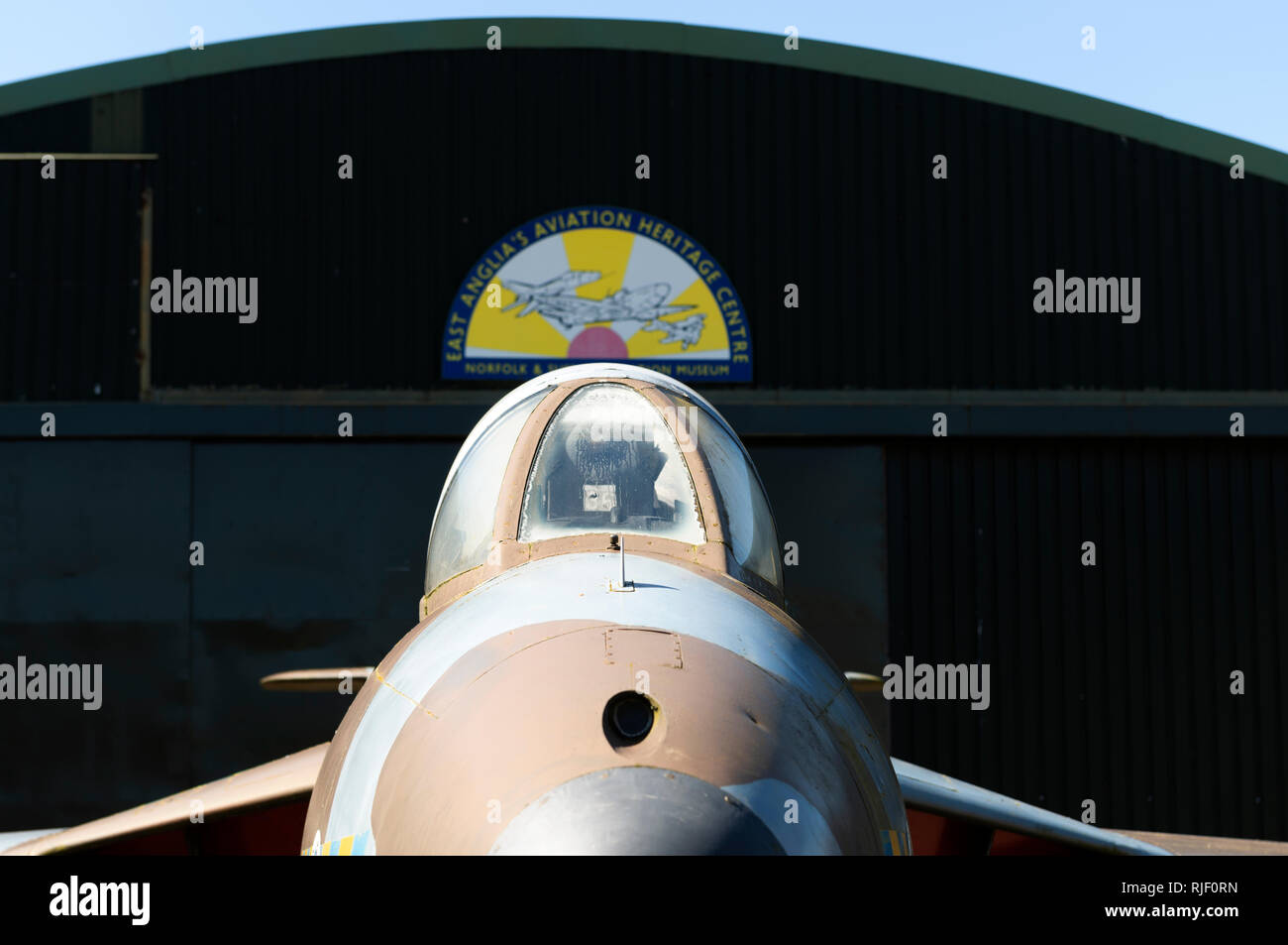 Norfolk e Suffolk Aviation Museum Foto Stock