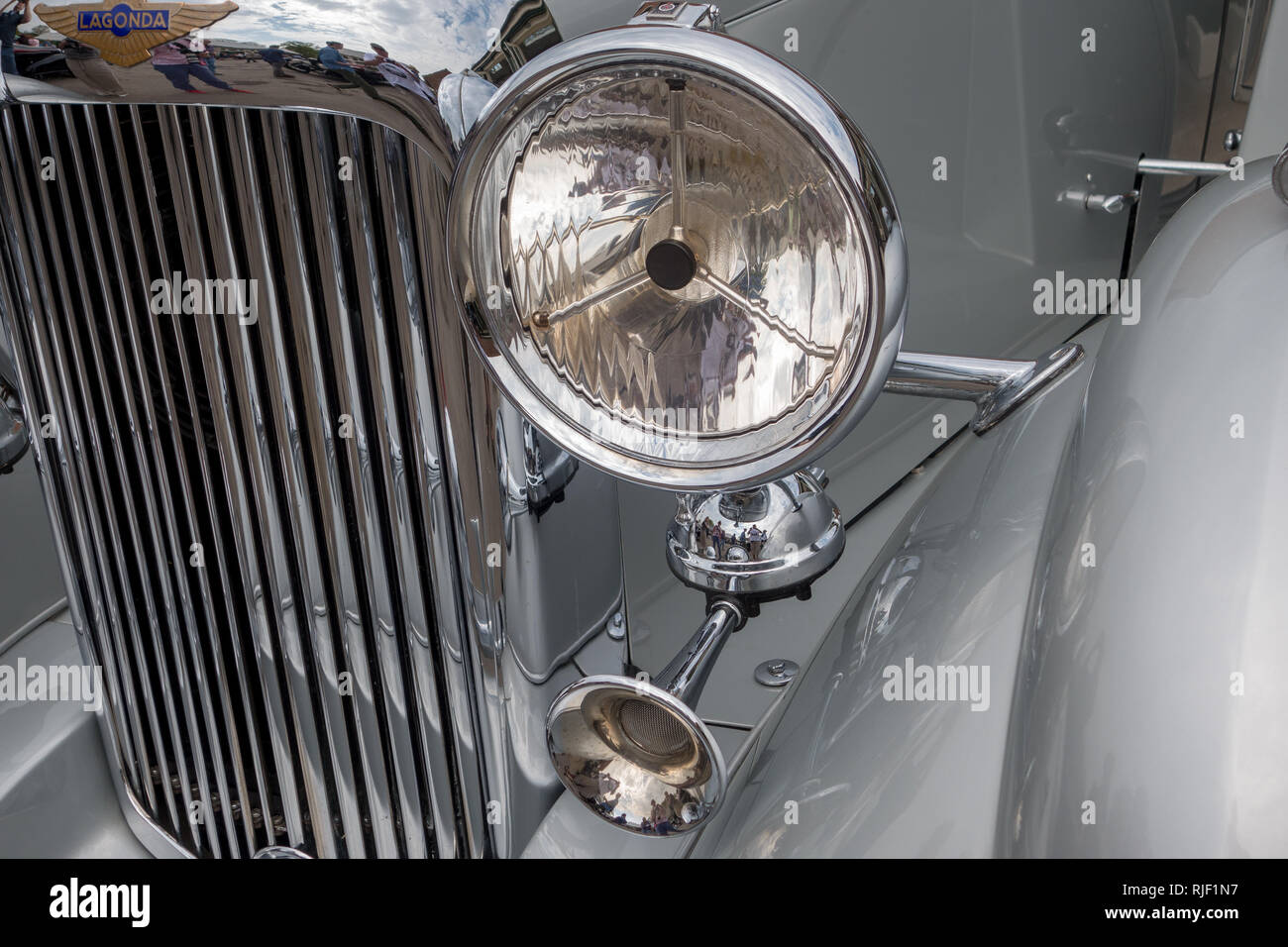 Crominanza Lagonda d'epoca Foto Stock