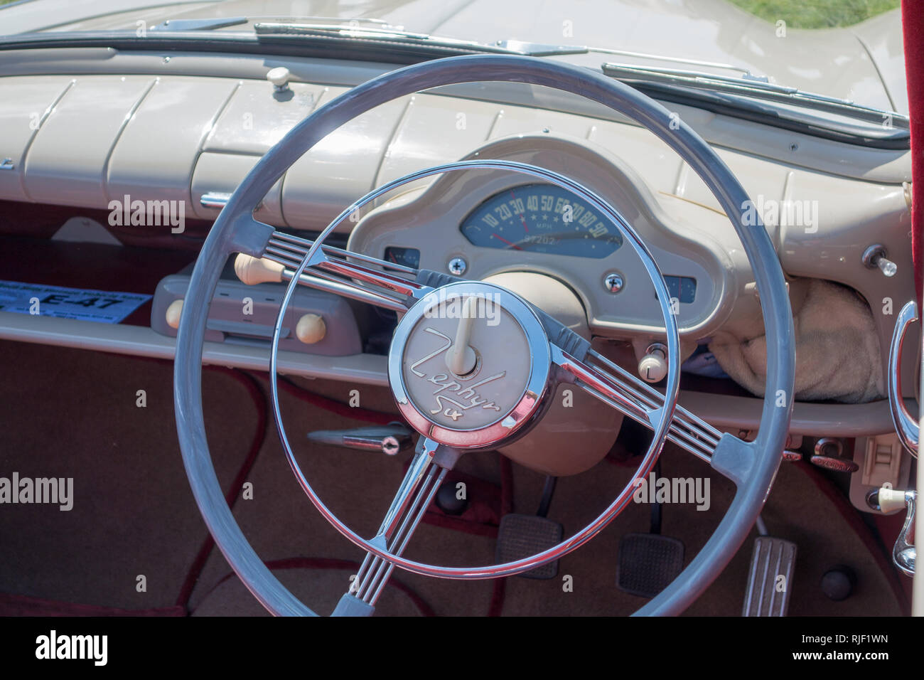 Ford Console Dashboard Foto Stock