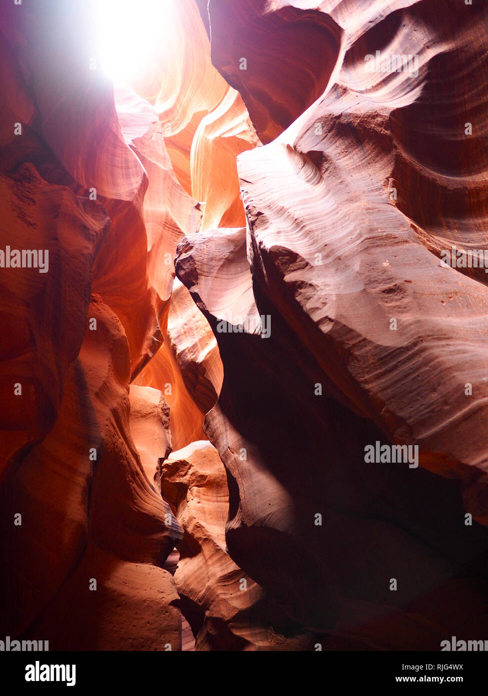 Tomaia Antelope Canyon in primavera 2015 Foto Stock