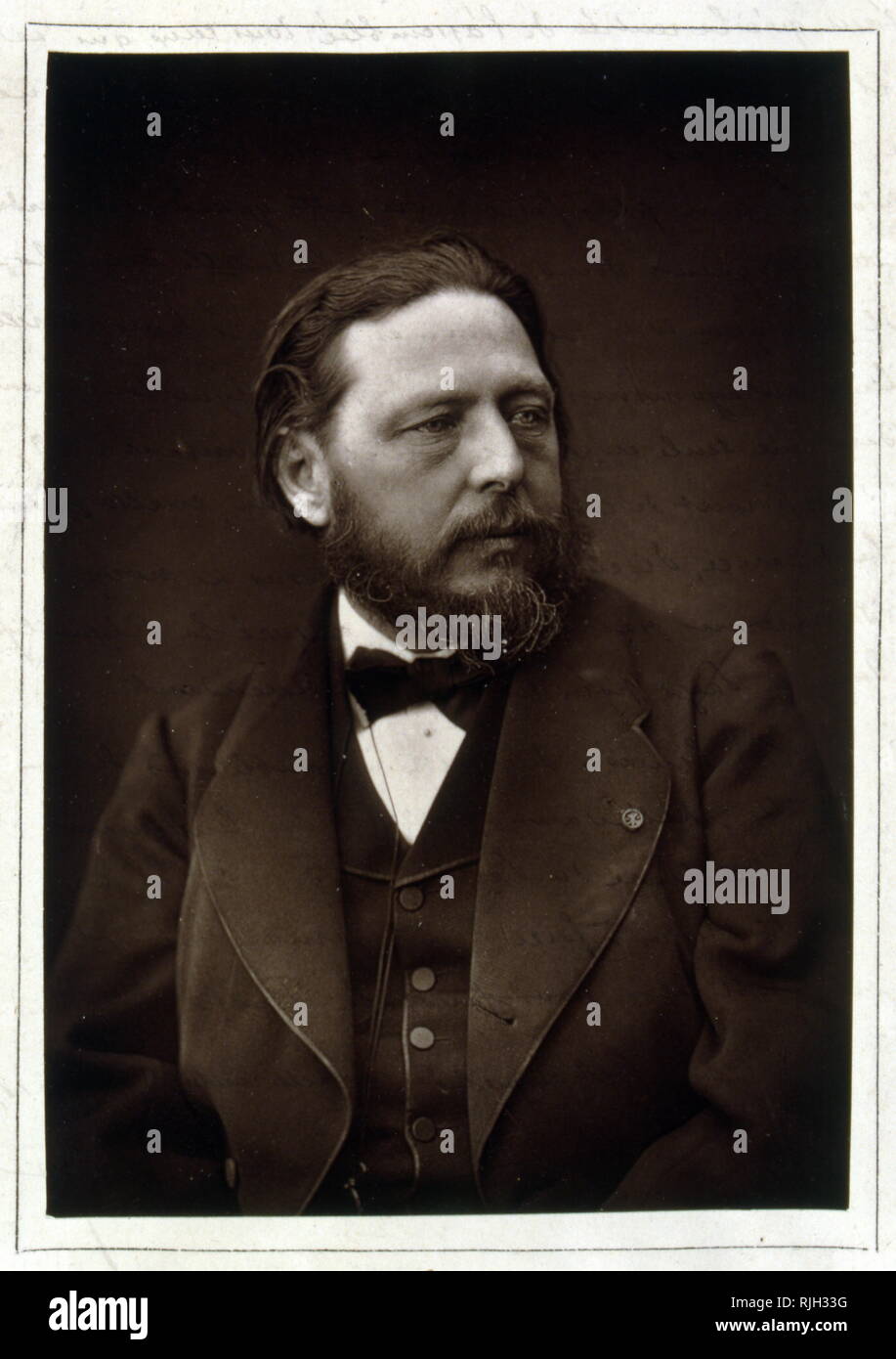 Jules Breton (1827 - 1906) del xix secolo realista francese pittore; fotografia di Mulnier 1890 Foto Stock